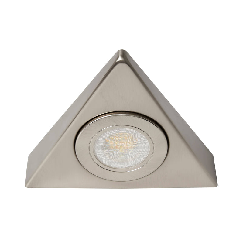 Forum Faro 1.5W CCT Triangle Under-Cabinet Light -  Satin Nickel - CUL-35861, Image 2 of 3