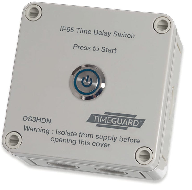 Timeguard Electronic IP65 Time Delay Switch - DS3HDN, Image 1 of 2