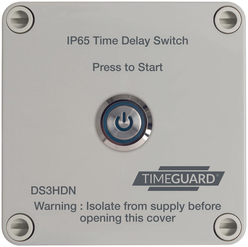 Timeguard Electronic IP65 Time Delay Switch - DS3HDN, Image 2 of 2