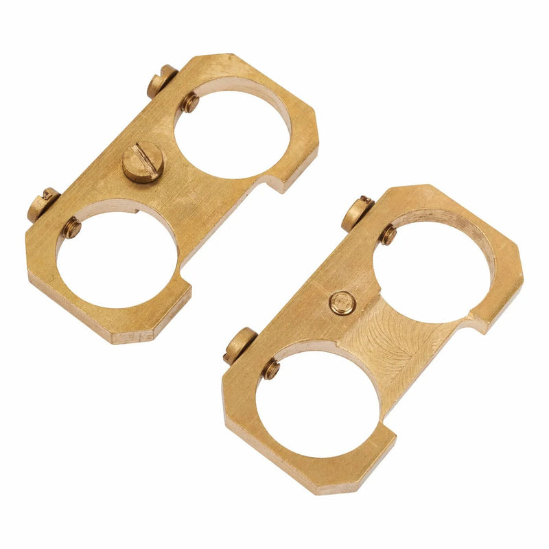 Wiska COMBI EC-308 Earthing Plate (2x M20) For Glands Fitted in 308 Junction Box Brass - EC308, Image 1 of 1