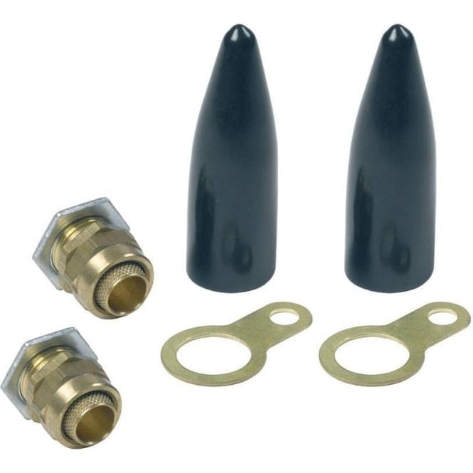 Wiska Outdoor M20 CW Economy Non-LSF cable glands For SWA IP66 Brass - CW20S  (2 Pack), Image 1 of 1