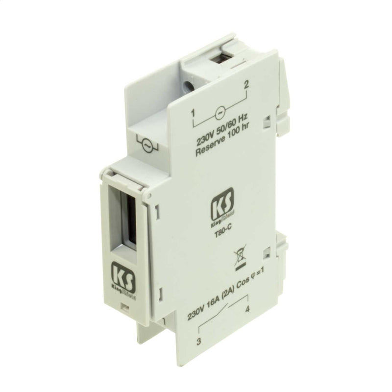 Greenbrook Timer Electronic Din Rail Mnt 16A - T80, Image 1 of 1