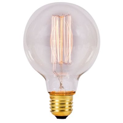 Bell 60W Vintage Globe Lamp - Clear (ES/E27), Image 1 of 1