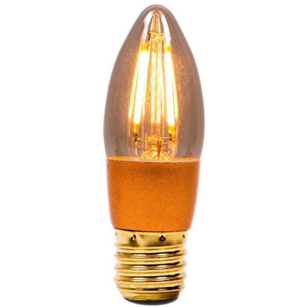 Bell 4W LED Vintage Candle - SES, Amber, 2000K - BL01433, Image 1 of 1