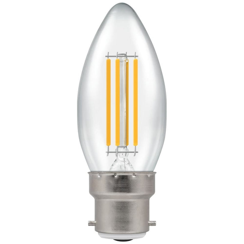 Crompton LED Candle Filament Clear 6.5W 2700K BC-B22d - CROM12769, Image 1 of 1