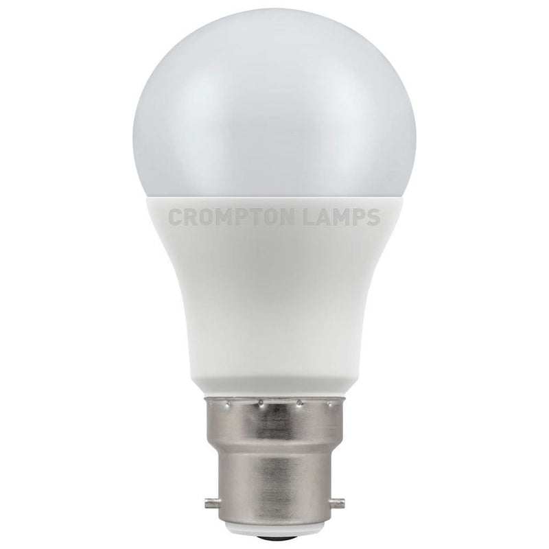 Crompton LED GLS Thermal Plastic 8.5W 2700K  BC-B22d - CROM11717, Image 1 of 2