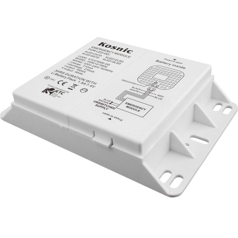 Kosnic Self-test Emergency Module for LED DD Lamps - CEC03LBL/S, Image 1 of 1