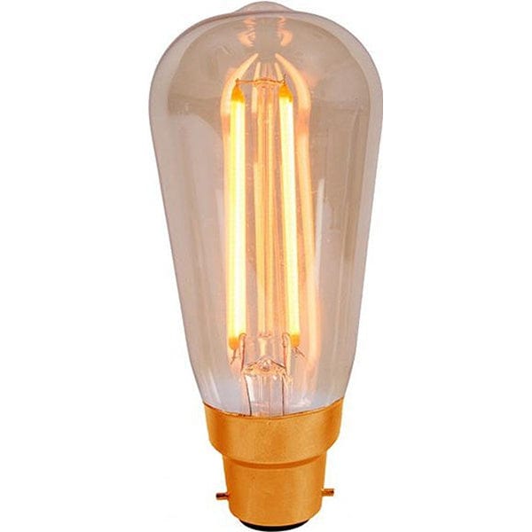 Bell 4W LED Vintage Squirrel Cage Dimmable - BC, Amber, 2000K - BL01468, Image 1 of 1