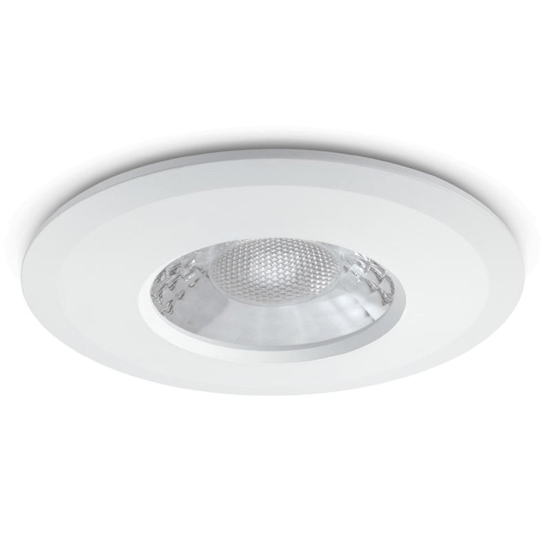 JCC V50 Fire-rated LED downlight 7.5W 650lm IP65 WH - JC1001/WH, Image 1 of 1
