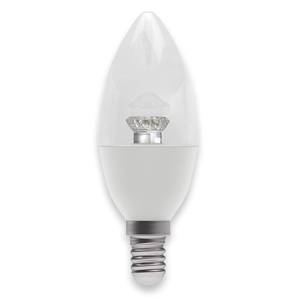 Bell 6W LED Candle Clear - SES, 2700K - BL05823, Image 1 of 1