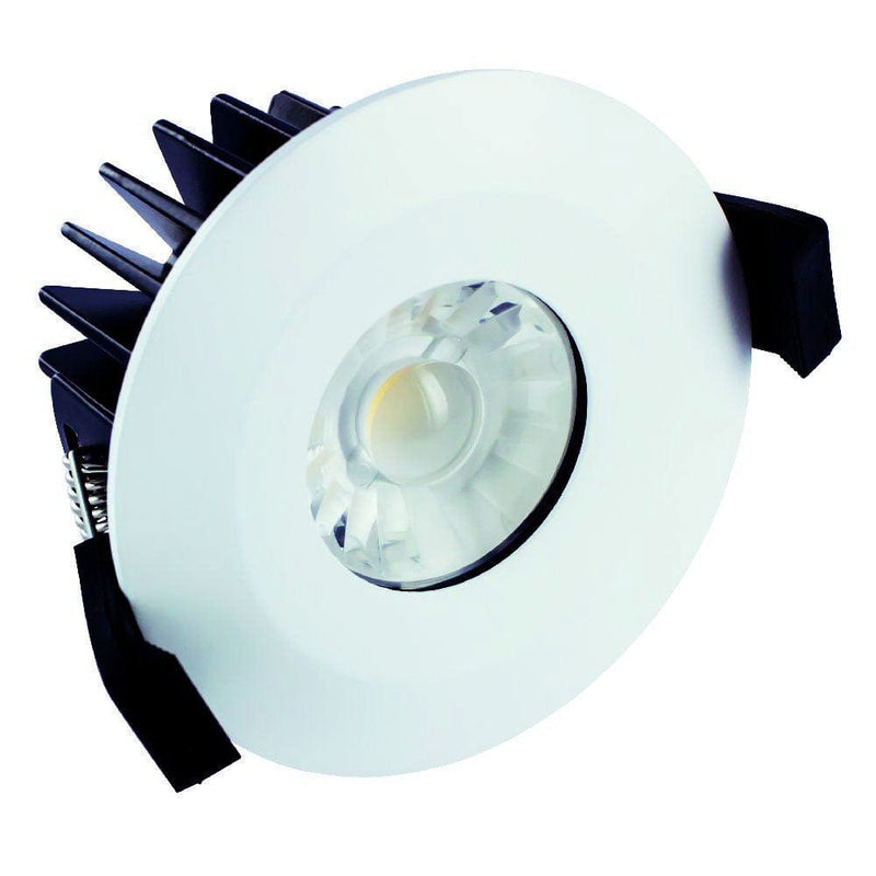 Integral Low-Profile Fire Rated Downlight 70-75Mm Cutout Ip65 440Lm 6W 4000K 38 Beam Dimmable 73Lm/W White - ILDLFR70B003, Image 1 of 1
