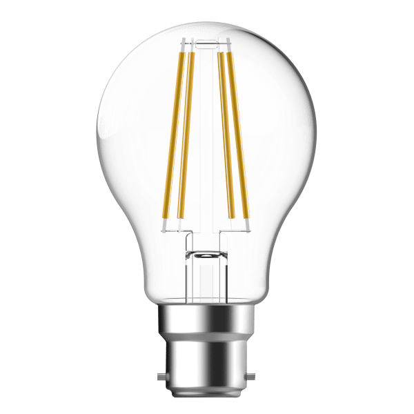 Megaman 8.5W LED Classic Filament BC/B22 GLS Very Warm White - 710337, Image 1 of 1