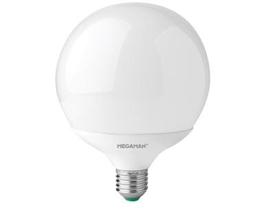 Megaman 11W LED ES/E27 Globe Cool White 360° 1521lm - 142636, Image 1 of 1