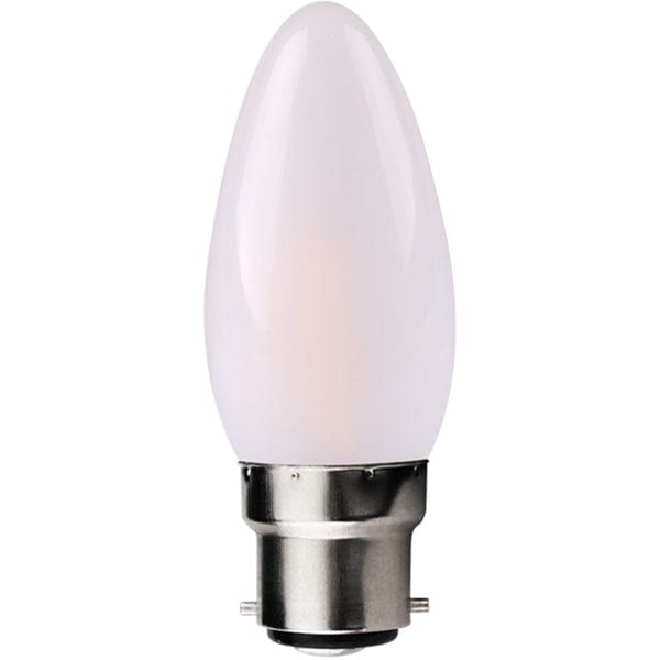 Kosnic 2W Frosted Home Filament LED Candle - Warm White (BC/B22) - KFLM02CND/B22-FRO-N27, Image 1 of 1