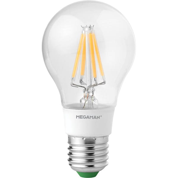 Megaman 5.5W LED Filament Classic ES E27 GLS Warm White Dimmable - 146520, Image 1 of 1
