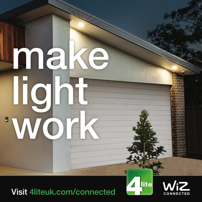 4Lite WiZ Connected SMART LED Modern Exterior Light WiFi - 4L2-6102, Image 9 of 9