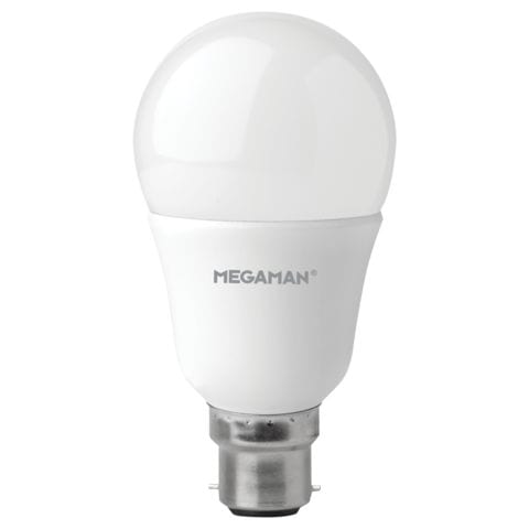 Megaman 10.5W BC B22 Warm White Dimmable - 148368, Image 1 of 1