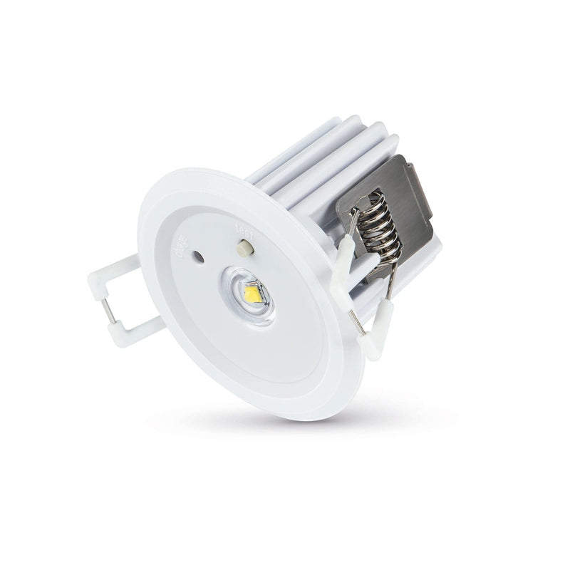 JCC Emergency Downlight 3.5W IP20 6000K 110lm White Non-maintained - JC110002, Image 1 of 2