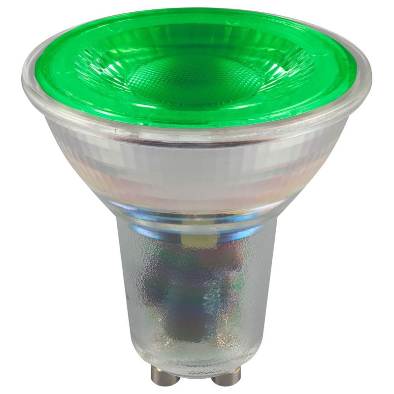 Crompton LED Coloured GU10 4.5w - Green, Image 1 of 1
