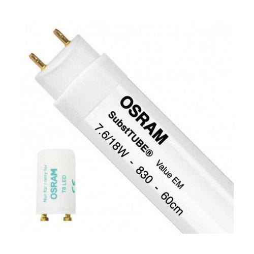 Osram-Ledvance 6.6W-18W 600mm T8 G13, 3000K - 611610-038969 - T8V230, Image 3 of 3
