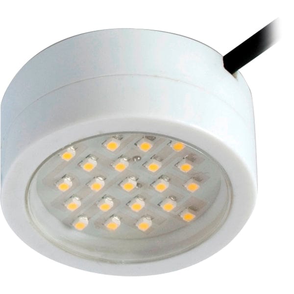 Robus Captain 2W LED Mains Voltage Cabinet Light - Cool White - White - R2CLED240CW-01, Image 1 of 1