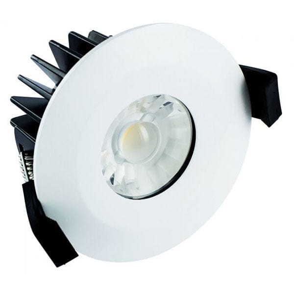 Integral Low-Profile Fire Rated Downlight 70-75Mm Cutout Ip65 440Lm 6W 4000K 38 Beam Non-Dimm 73Lm/W White - ILDLFR70B004, Image 1 of 1