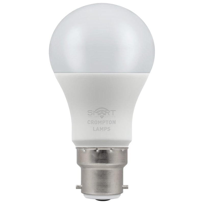 Crompton LED Smart GLS 8.5W Dimmable RGBW 3000K BC-B22d - CROM12325, Image 1 of 2