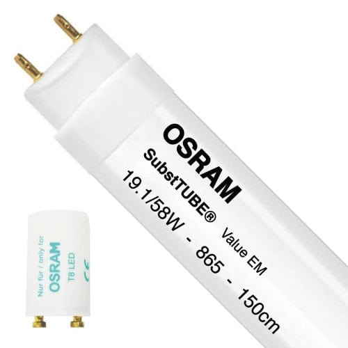 Osram ST8V 19.1W LED G13 T8 Double Ended Cool Daylight - 024779-454606, Image 3 of 3