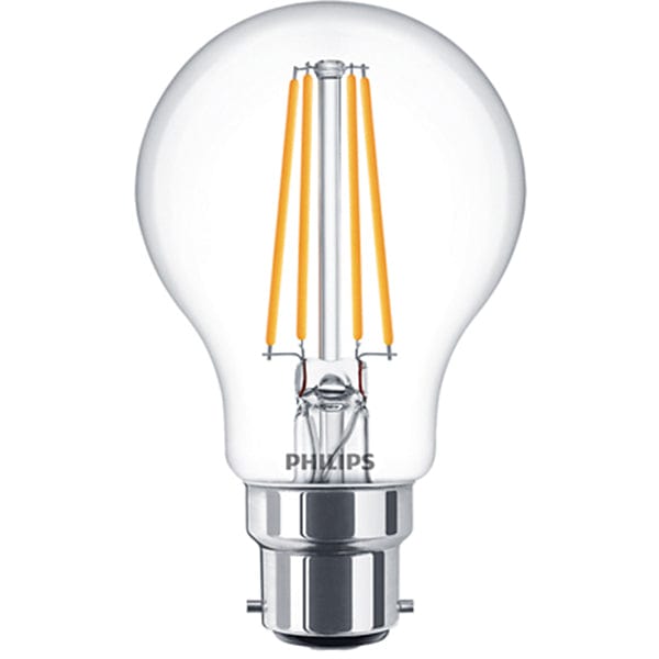 Philips 8W LED BC B22 GLS Very Warm White Dimmable - 70946700, Image 1 of 1