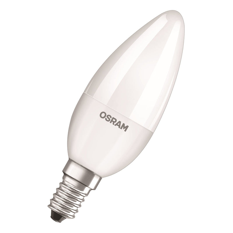 Osram-Ledvance 4.9W-40W Dimmable Candle E14 280, 2700K - 4099854044052 - B40DFR827E14, Image 2 of 2