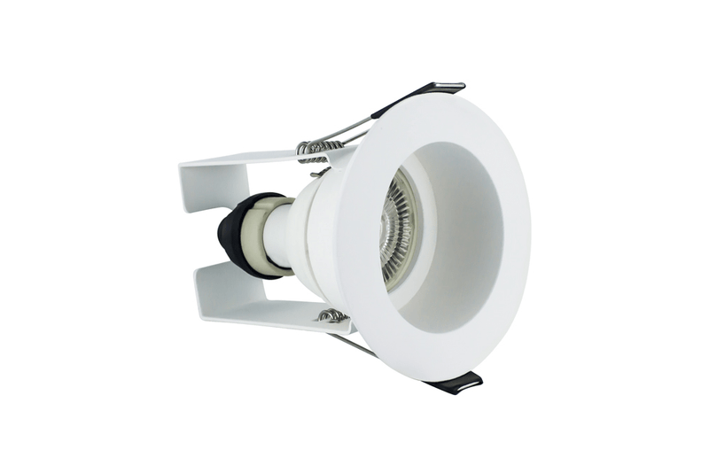 Integral Evofire IP65 LED Downlight Recessed White with Insulation Guard and GU10 Holder - ILDLFR70E003, Image 1 of 1