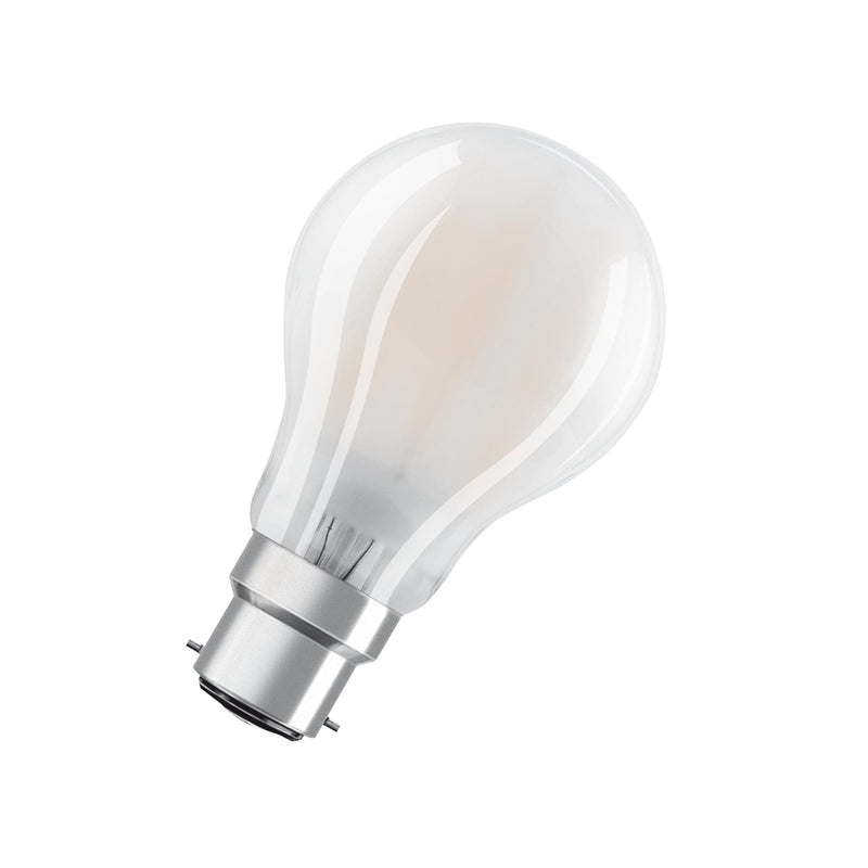 Osram LED Star 10W Frosted GLS B22d - Warm White 300°  - (808508-124684) - A100FF827B22, Image 2 of 3