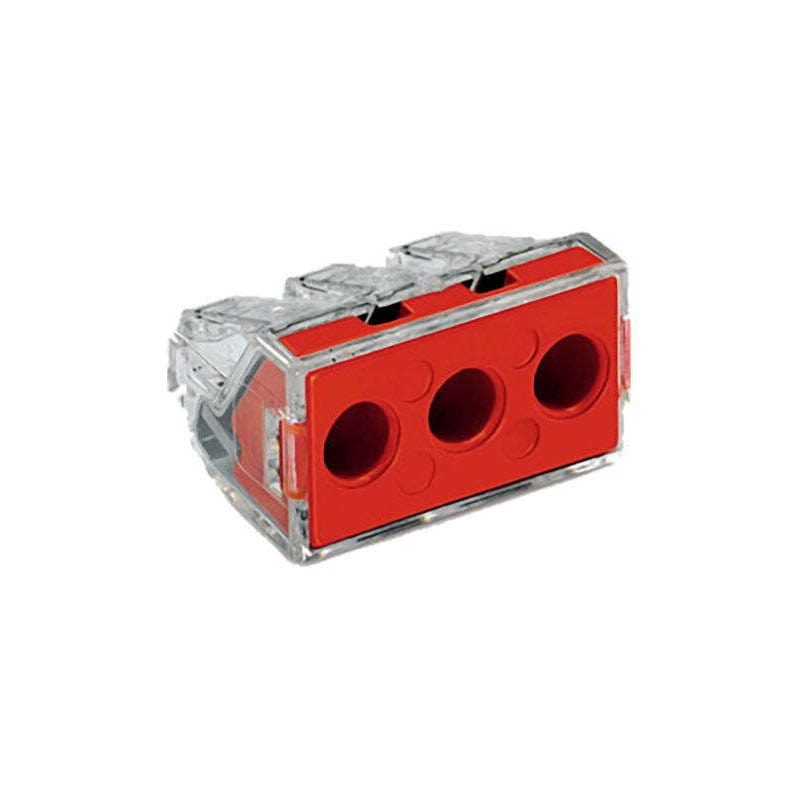 Wago Push Wire Connector 3-Conductor Terminal Block Housing - 773-173, Image 1 of 1