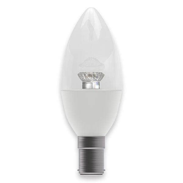 Bell 4W LED Dimmable Candle Clear - SBC, 4000K - BL05076, Image 1 of 1