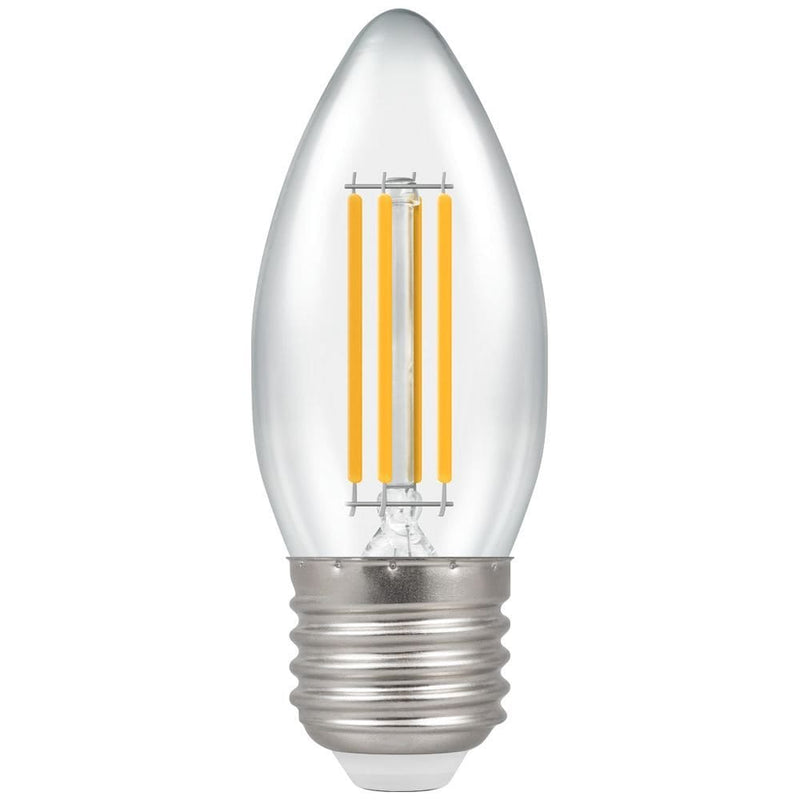 Crompton LED Candle Filament Clear 6.5W 2700K ES-E27 - CROM12776, Image 1 of 2
