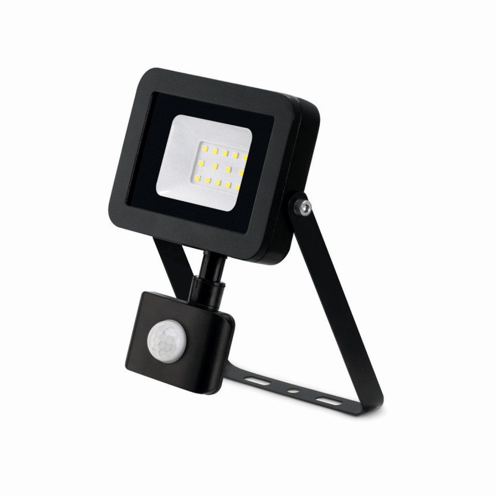 Led pir floodlight online with manual override