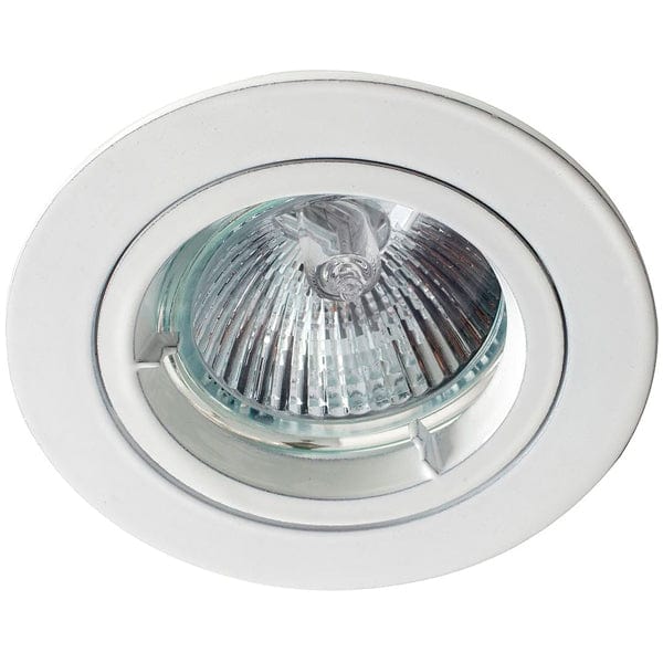 Robus GU/GZ10 Fixed IP20 Non-Integrated Downlight White - R201SC-01, Image 1 of 1