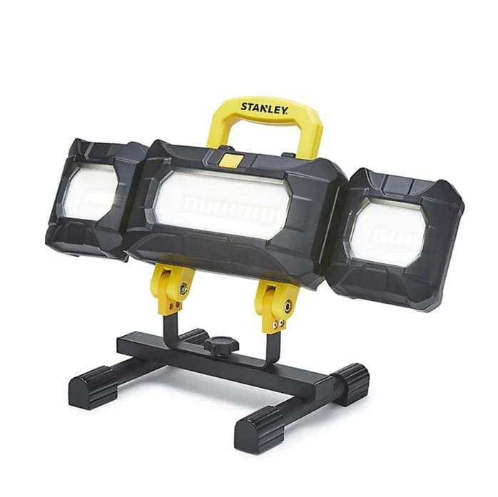 Stanley 50W Mains Multi-Directional Worklight 240v - Black/Yellow - SXLS37180E, Image 1 of 1