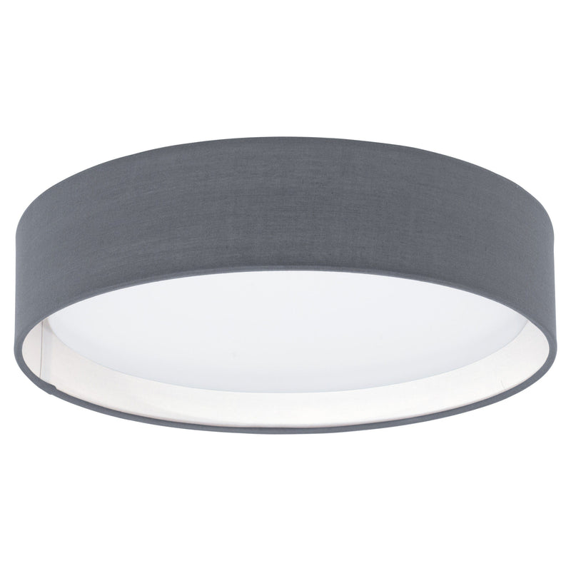EGLO LED Grey-Matt Fabric Ceiling Light Warm White - 31592, Image 1 of 1