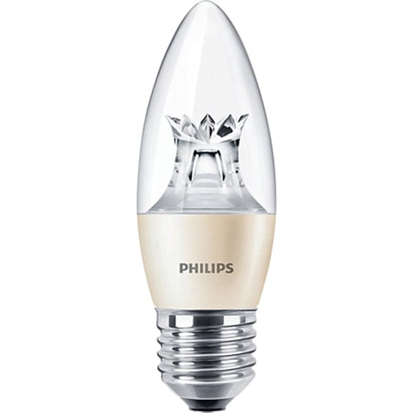 Philips 6W LEDCandle ES E27 Candle Very Warm White Dimmable - 47479200, Image 1 of 1