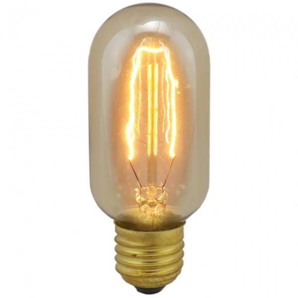 Bell 60W Vintage Tubular Lamp - Clear (ES/E27) - BL01490, Image 1 of 1