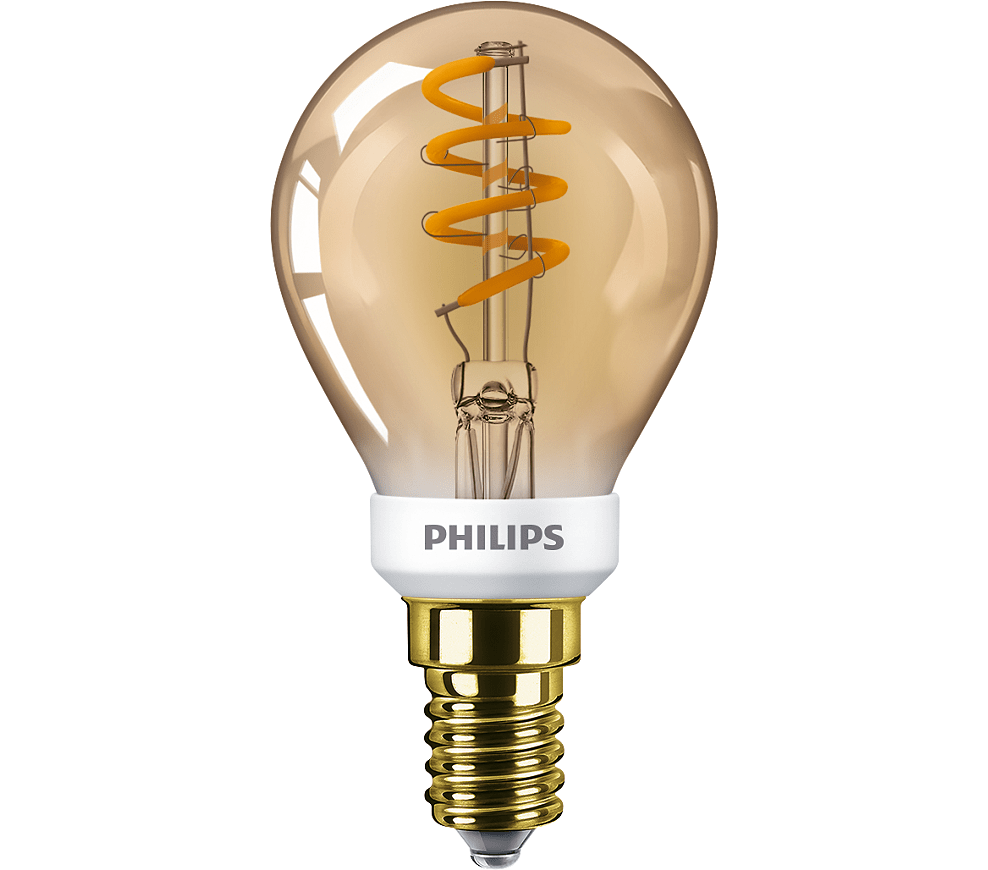 Philips Classic 3.5W E14/SES Golf Ball Dimmable Flame 67615500