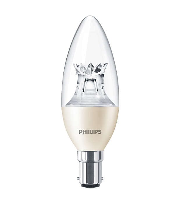Philips Master 6W LED B15 SBC Candle Warm White DimTone - 55601600, Image 1 of 1