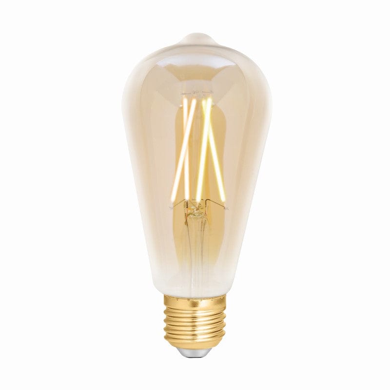 4Lite WiZ Connected SMART LED WiFi Filament Bulb ST64 Clear Amber - 4L1-8014, Image 1 of 1
