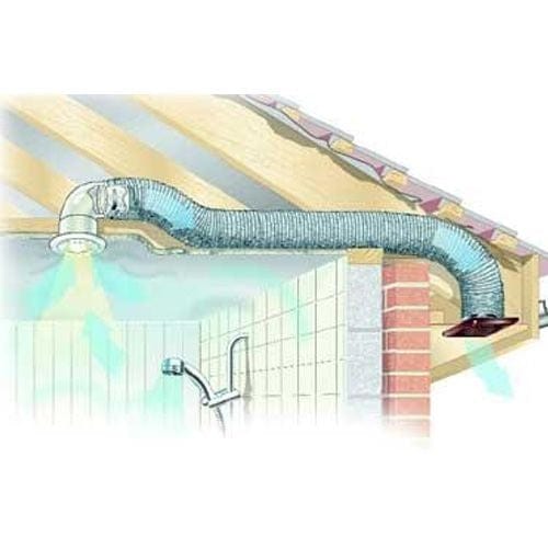 Vent-Axia Luminair T Inline Fan and Light Fan Kit - 453413 - Return Unit, Image 2 of 2