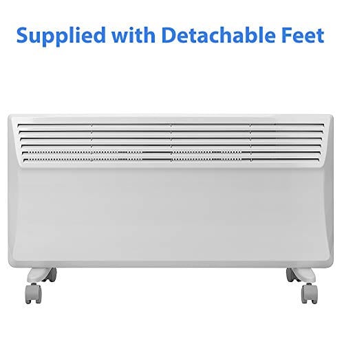 Devola Eco Contour 2kw Panel Heater With 24hr/7 Day Timer - DVS2000W - Return Unit, Image 2 of 7