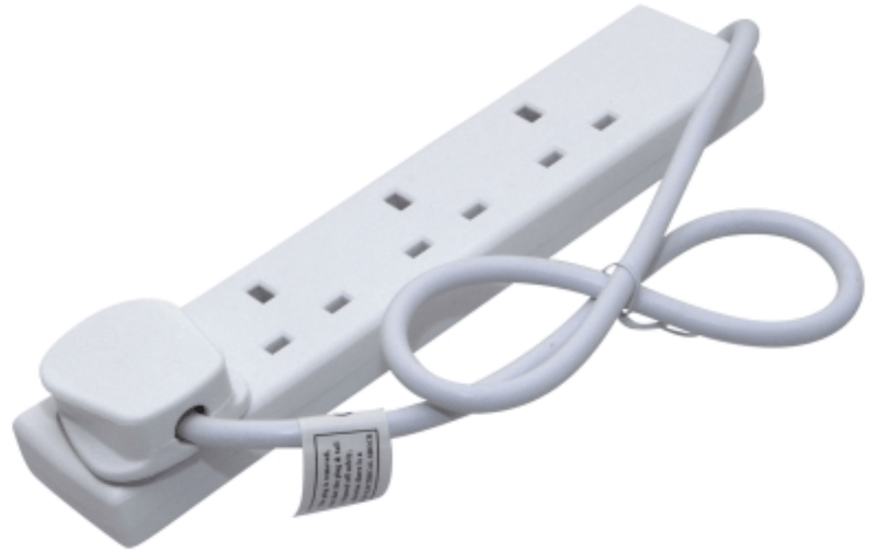Deta 4 Gang 13A Extension Lead 0.75M - B4W07P, Image 1 of 1