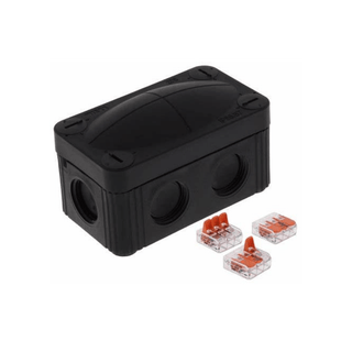 Wiska COMBI Junction Box Black - 10109900