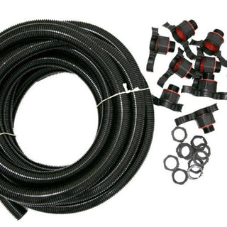 Wiska Brace Flexible Conduit Kit IP68 PA6 BC Kit 5 Contractor Pack Black - 10110316