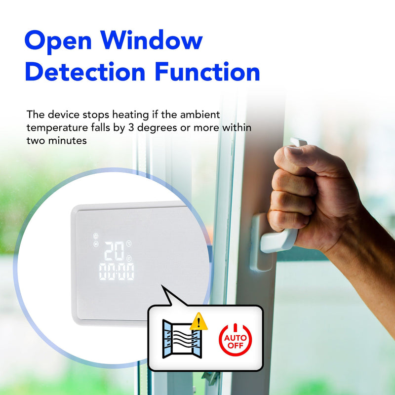 Devola 2kW Air Curtain White - DVSH20GW - Return Unit, Image 4 of 10